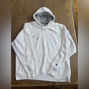 Champion Authentic Athletic-wear Sweatshirt 2XL- White- New w/out tags
